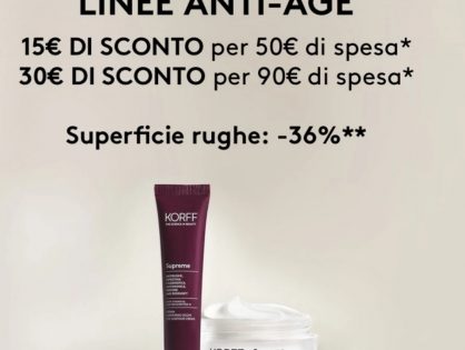 PROMO KORFF ANTI-AGE