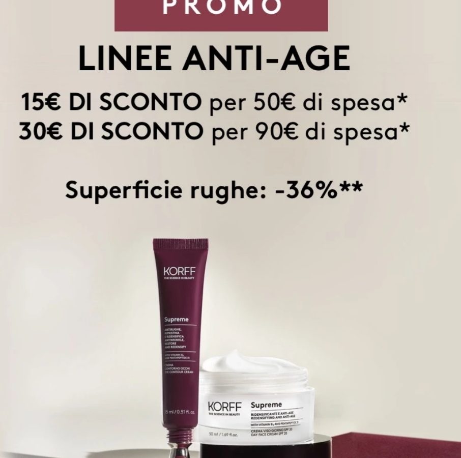 PROMO KORFF ANTI-AGE